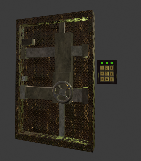 Door and Keypad Model